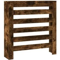 vidaXL Heizkörper Heizkörperverkleidung Räuchereiche 78x20x82 cm Holzwerkstoff