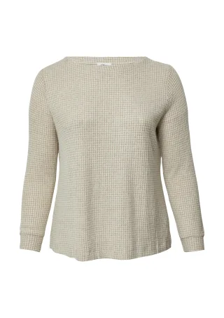 s.Oliver - T-Shirt beige/creme - Gr. - 48