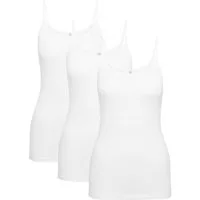 Triumph Unterhemd Katia (3er-Pack) Baumwolle, atmungsaktiv, ohne störende Seitennähte, schmale Träger