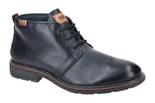 Pikolinos M2M-8027 space Herren Stiefelette YORK Dunkelblau Glattleder
