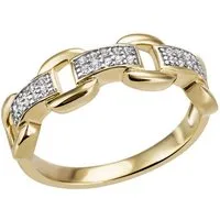 Firetti Fingerring Schmuck Geschenk Silber 925 Silberring Silberring glitzernd, mit Zirkonia (synth)