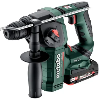 Metabo Akku-Bohrhammer BH 18 LTX BL 16 metaBOX 145 L - 18V 2x2Ah Li-Power + SC 30 - 600324500