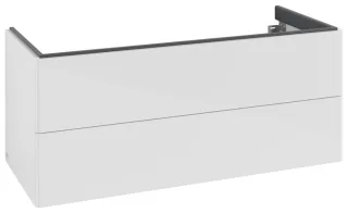 Villeroy & Boch Waschtischunterschrank Antao 1188x504x493mm 2 Ausz. WT li Front o Struktur Glossy Wh K06000GF