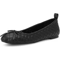 Ilse Jacobsen ALTURA01 Ballerina Eleganter bequemer Stepp-Ballerina mit Schleife und niedrigem Absatz