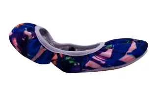 Reebok True Studio Slipper Blue Textile Slip auf Ballerina Schuhen M45521