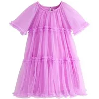 Next Partykleid Gestuftes Partykleid mit Rüschen (1-tlg)