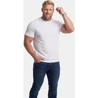 Men Plus T-Shirt T-Shirt Basic Halbarm Rundhals