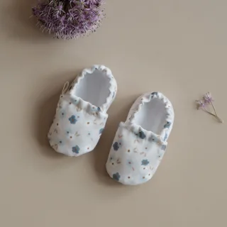 Cosy Roots x Lara Piaskowy Veganer Krabbelschuh Blue Flowers Gr.21