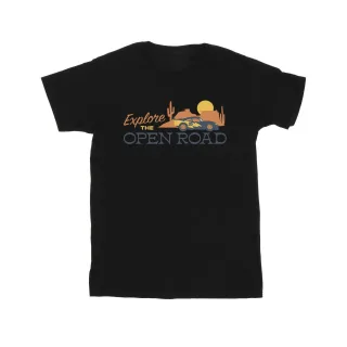 Disney - "Cars Explore The Open Road" T-Shirt für Herren (Schwarz)