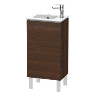 Duravit L-Cube Waschtischunterbau bodenstehend Nussbaum gebürstet Matt 420x294x704 mm - LC6273R6969 LC6273R6969