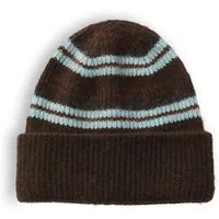 OPUS Strickmütze Agingham cap aus weichem Strick Leicht elastische Form mit flauschigem Griff und Streifen