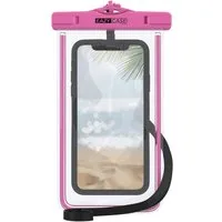 EAZY CASE Handyhülle Universale Unterwasser-Tasche für viele Modelle 3,5 - 6,7 Zoll, Unterwasserhülle wasserfeste Handyhülle IPX8 Schutz vor Wasser Pink