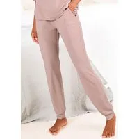 Vivance Dreams by Lascana Pyjamahose in weicher Rippqualität