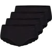 sloggi Panty 4er Pack ZERO Microfibre 2.0 (Spar-Set, 4-St) Short Slip - Nahtlos - Kein Abzeichnen unter Kleidung