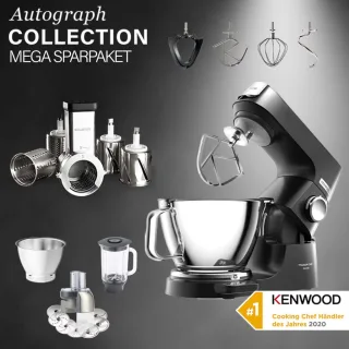 Kenwood KüchenmaschineTitanium Chef Baker Black KVC85.004BK -...