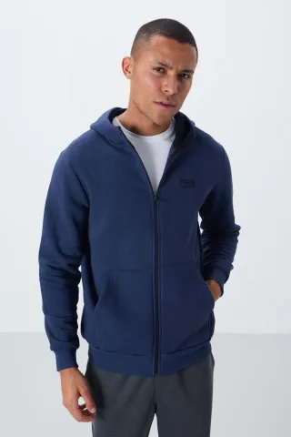Herren Kapuzenzip Sweatshirt