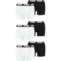 PUMA Boxershorts PUMA Herren Basic Boxershorts 6P (6-St., 6er Pack)