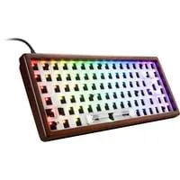 SKILLER SGK50 S3 Wood Barebone, Gaming-Tastatur holz