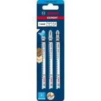Expert Stichsägeblatt T 308 BP 'Wood 2-side clean' 3 Stück
