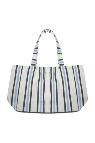 Smith&Soul - Striped Shopper sky print - Gr. - One Size