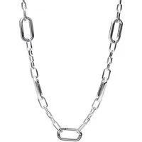 Pandora Kette ohne Anhänger 393861C00-45, Damen-Halskette 925 Silber 45 cm
