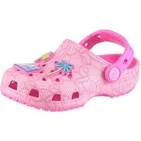 Crocs Toddlers' Barbie Classic Clog Clog Barbie Clog, Hausschuh mit Herzchen