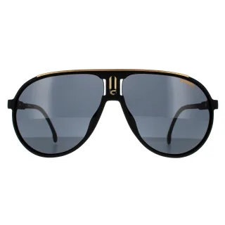 Carrera Aviator Unisex Mattschwarz Dunkelgrau