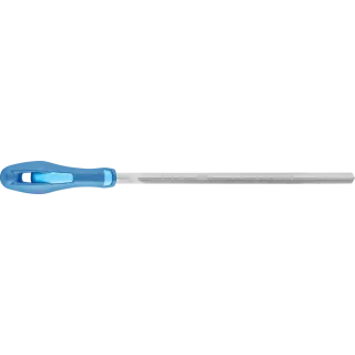 PFERD TOOLS Feinsägefeile mit Heft Dreikant 110mm Hieb 2 universell zum Schärfen - 11279118