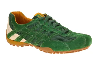 Geox U55MNA 02214 C3000 SNAKE ORIGINAL A - uomo Herren Sneaker gr?n atmungsaktiv