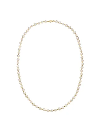 Fascination by Ellen K. Halskette Gold 585 Perle weiß 6mm