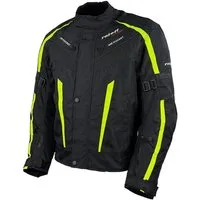 roleff Motorradjacke RO548 - Neongelb, wasserdicht, atmungsaktiv & mit Protektoren auch in großen Größen, in verschiedenen Farben erhältlich