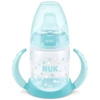 NUK Babyflasche NUK First Choice Trinklernbecher, Trinklernflasche 150ml blue star
