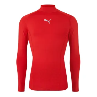 Puma - "Liga" T-Shirt für Herren, Thermisches Material, Anliegende Passform (Rot)