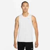Nike Tanktop Nike Miler Men's Dri-FIT Running Tank mit reflektierenden Details, atmungsaktives Material