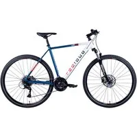 REDLOUD Cityrad 28 Zoll Shimano Acera 24 Gang Hydraulische Scheibenbremse Federgabel, 24 Gang Shimano Shimano Acera Schaltwerk, Kettenschaltung, Citybike