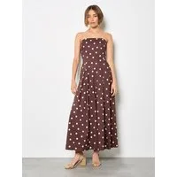 Apricot Jumpsuit Jumpsuit mit weitem Bein mit Schleife am Rücken