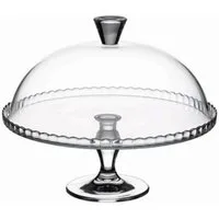 Pasabahce Tortenplatte Pasabahce 95200 Patisserie auf Fuß & Deckel aus Glas Ø 32,2 cm