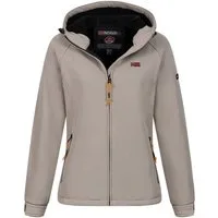 Geographical Norway Softshelljacke Damen Übergangsjacke Softshell Jacke Outdoor Regenjacke Frühlings
