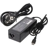 AccuCell USB-C Ladegerät für Laptop mit USB-C Ladebuchse AC Adapter 65W Akku-Ladestation