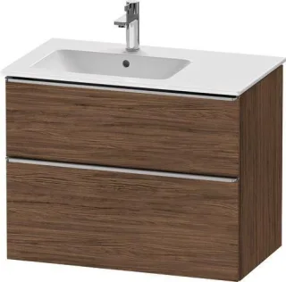 Duravit D-Neo Waschtischunterbau wandhängend Nussbaum dunkel Matt 810x462x625 mm - DE4366070210000 DE4366070210000