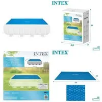 Intex Pool-Abdeckplane Intex 28029 - 4.88M X 2.44M SOLAR POOL COVER