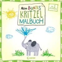 Mein buntes Kritzel-Malbuch (Elefant) / Norbert Pautner