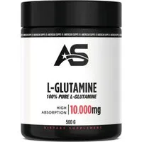 American Supps L-Glutamine 100% reines Glutamin Pulver, 500 g