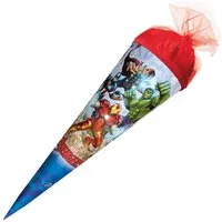 Roth Schultüte Roth Schultüte Marvel The Avengers rund Tüllverschluss 50cm