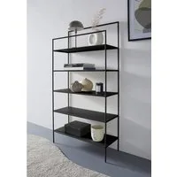 LeGer Home by Lena Gercke Mehrzweckregal Alimo, minimalistisches Design, Metallgestell, 4 Ablageflächen, Breite 80 cm