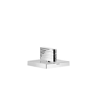 Dornbracht Cl.1 Seitenventil 20001706-00 linksschließend, warm, WAVES-Struktur, chrom