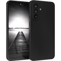 EAZY CASE Handyhülle für Samsung Galaxy A56 Hülle Silikon 6,7 Zoll, Silikon Schutzhülle mit Kameraschutz kratzfest Back Cover Etui Schwarz
