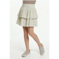 s.Oliver Junior Minirock mit Blumen-Muster, für Girls