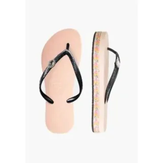 Raffia Switch Flip Flop Sand