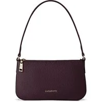 Lazarotti Schultertasche Bologna Leather Pochette Schultertasche Leder 22 cm